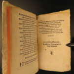 1553 Sabinus Catalog of Roman & German Emperors ROME Charlemagne Augustus Caesar