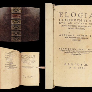 1571 Paolo Giovio Biographies of Alexander the Great Columbus Cortez Charlemagne