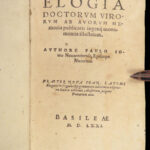 1571 Paolo Giovio Biographies of Alexander the Great Columbus Cortez Charlemagne