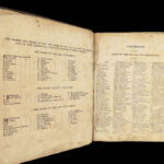 1833 English Holy Bible Illustrated HUGE Jersey Woodmansee Civil War PROVENANCE