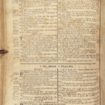 1833 English Holy Bible Illustrated HUGE Jersey Woodmansee Civil War PROVENANCE