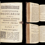 1684 English Medicine of Thomas Sydenham Surgery Observationes Medicae Morbis