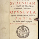 1684 English Medicine of Thomas Sydenham Surgery Observationes Medicae Morbis