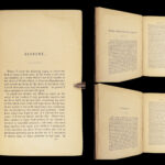 1863 WALDEN by Henry David Thoreau Massachusetts Illustrated Transcendentalism