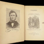 1863 WALDEN by Henry David Thoreau Massachusetts Illustrated Transcendentalism