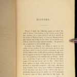 1863 WALDEN by Henry David Thoreau Massachusetts Illustrated Transcendentalism
