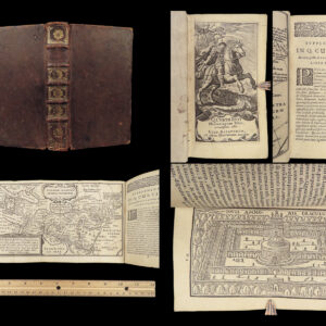 1653 Alexander the Great Quintus Curtius Rufus Military Conquest Elzevier ed