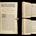 1653 Alexander the Great Quintus Curtius Rufus Military Conquest Elzevier ed