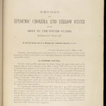 1865 CIVIL WAR Medicine 1st Gunshot Surgery Cholera Fever US War Dept Circulars