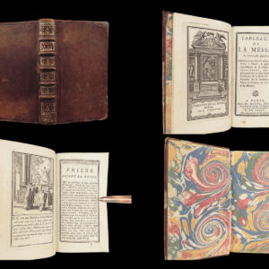 1782 Catholic Church ART 36 Plates MASS Liturgy Prayer Hymns Vespers Illustrated