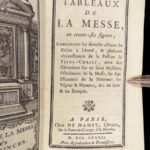 1782 Catholic Church ART 36 Plates MASS Liturgy Prayer Hymns Vespers Illustrated