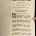 1653 Alexander the Great Quintus Curtius Rufus Military Conquest Elzevier ed