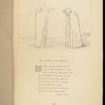 1867 DANTE Alighieri Divine Comedy Cary English John Flaxman Illustrated FOLIO