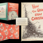 1957 TRUE 1st How the Grinch Stole Christmas! Dr Seuss Children Illustrated