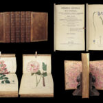 1816 HERBAL by Mordant Launay | Amateur Gardening Botany FLOWERS Plants 5v