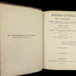 1816 HERBAL by Mordant Launay | Amateur Gardening Botany FLOWERS Plants 5v