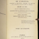 1816 HERBAL by Mordant Launay | Amateur Gardening Botany FLOWERS Plants 5v