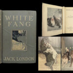 1906 White Fang by Jack London 1st edition | Illustrated Native American Indians