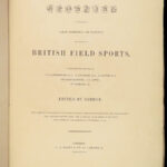 1838 ENORMOUS 1ed British Field Sports by Nimrod | On Horses & Hunting Dogs Art