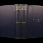 1924 Mark TWAIN Autobiography 1st Missouri Huckleberry Finn Tom Sawyer 2v