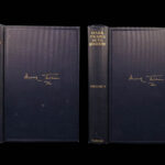 1924 Mark TWAIN Autobiography 1st Missouri Huckleberry Finn Tom Sawyer 2v