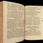1751 Aesop’s Fables in GREEK & Latin | Mythology 1st Hauptmann Paris edition