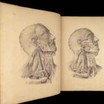 1855 Surgical ANATOMY by Joseph Maclise | Illustrated Medicine FOLIO Atlas