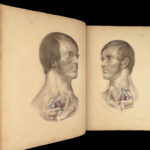 1855 Surgical ANATOMY by Joseph Maclise | Illustrated Medicine FOLIO Atlas