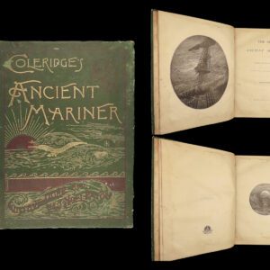 1887 FOLIO Rime of Ancient Mariner Coleridge Gustave Dore & Paton Illustrated
