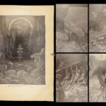 1887 FOLIO Rime of Ancient Mariner Coleridge Gustave Dore & Paton Illustrated