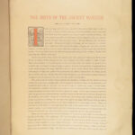 1887 FOLIO Rime of Ancient Mariner Coleridge Gustave Dore & Paton Illustrated