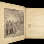 1887 FOLIO Rime of Ancient Mariner Coleridge Gustave Dore & Paton Illustrated