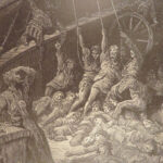 1887 FOLIO Rime of Ancient Mariner Coleridge Gustave Dore & Paton Illustrated