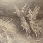 1887 FOLIO Rime of Ancient Mariner Coleridge Gustave Dore & Paton Illustrated