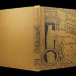 1888 Dante Alighieri Divine Comedy English Inferno Hell Gustave DORE Illustrated