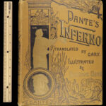 1888 Dante Alighieri Divine Comedy English Inferno Hell Gustave DORE Illustrated