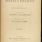 1888 Dante Alighieri Divine Comedy English Inferno Hell Gustave DORE Illustrated