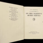 1963 JAMES BOND 1st On Her Majesty’s Secret Service Fleming 007 Spy SPECTRE MI6