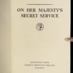 1963 JAMES BOND 1st On Her Majesty’s Secret Service Fleming 007 Spy SPECTRE MI6