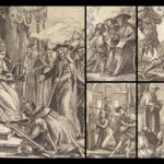1804 Dance of Death 1st edition Hans Holbein & Wenceslas Hollar | Occult ART