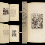 1804 Dance of Death 1st edition Hans Holbein & Wenceslas Hollar | Occult ART