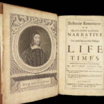 1696 Richard Baxter English Civil War Autobiography | 1st Reliquiae Baxteriana