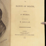 1804 Dance of Death 1st edition Hans Holbein & Wenceslas Hollar | Occult ART