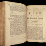 1696 Richard Baxter English Civil War Autobiography | 1st Reliquiae Baxteriana