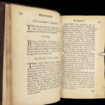 1699 English LAW by Henry Curson 1st William & Mary Colonial AMERICA INDIANS
