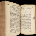 1699 English LAW by Henry Curson 1st William & Mary Colonial AMERICA INDIANS