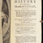 1734 House of Nassau 1st History by Breval w/ William of Orange Genealogy RARE