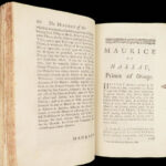 1734 House of Nassau 1st History by Breval w/ William of Orange Genealogy RARE