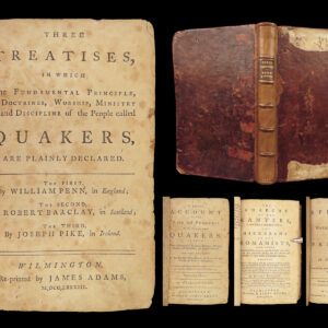 1783 Quakers in Colonial America | Ben Franklin Connection USA printing PENN