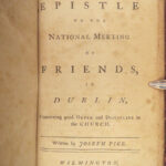 1783 Quakers in Colonial America | Ben Franklin Connection USA printing PENN